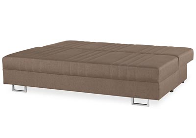 Flex Motion Brown Polyester Queen Sleeper,Ottomanson (Previously Casamode)